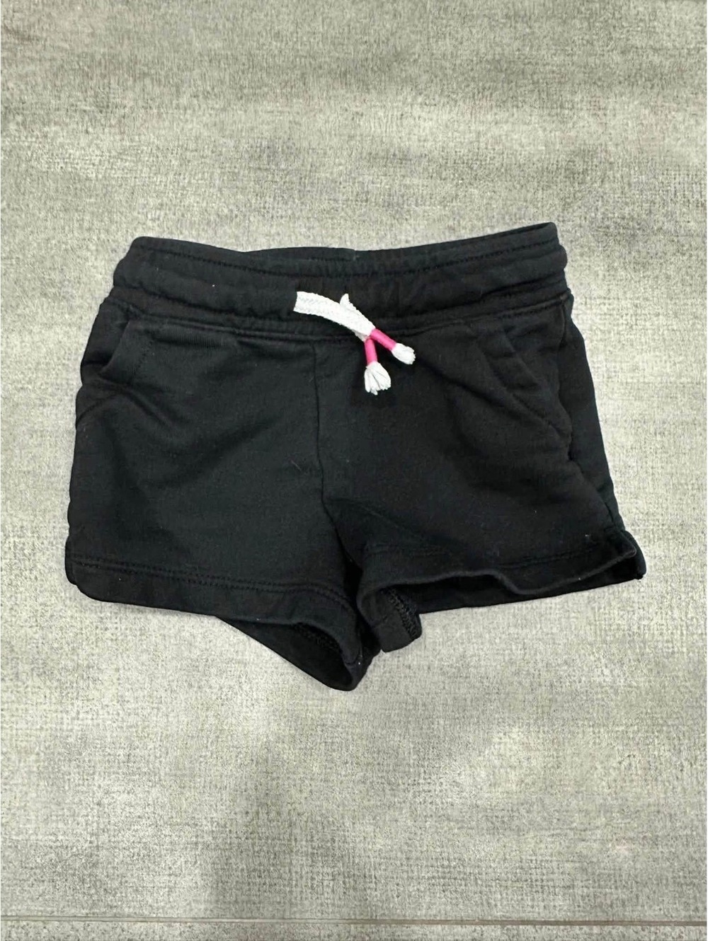 18m • Cat & Jack Girls Black Pull-On Shorts 18M Drawstring
